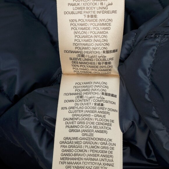 Burberry Brit Mitchson Navy Blue Down-Filled Puffer Jacket - Picture 11 of 16